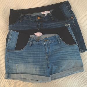 2 pairs Ingrid&Isabel Maternity Shorts